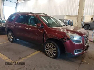 2016 GMC Acadia SLT with VIN 1GKKVRKD3GJ153401, listed as a IAAI auction lot 41677804 with 103,069 mi miles. Bid and sale history available at carsss.com. Image 1.