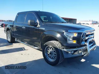 2017 Ford F-150 XL with VIN 1FTEW1C87HFC37220, listed as a IAAI auction lot 41410348 with 108,417 mi miles. Bid and sale history available at carsss.com. Image 1.