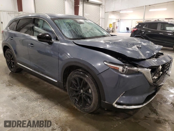 2022 Mazda CX-9 Carbon Edition with VIN JM3TCBDY9N0627407, listed as a Copart auction lot 72373964 with Not provided miles and Salvage title. Bid and sale history available at DreamBid. Image 4.
