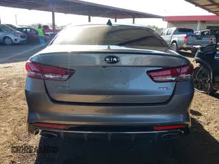2017 Kia Optima SX Limited with VIN 5XXGV4L24HG166973, listed as a IAAI auction lot 41338168 with 52,396 mi miles and . Bid and sale history available at DreamBid. Image 16.