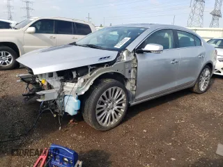 2014 Buick LaCrosse Premium II with VIN 1G4GF5G36EF207938, listed as a Copart auction lot 61226035 with 115,612 mi miles and Salvage title. Bid and sale history available at DreamBid. Image 1.
