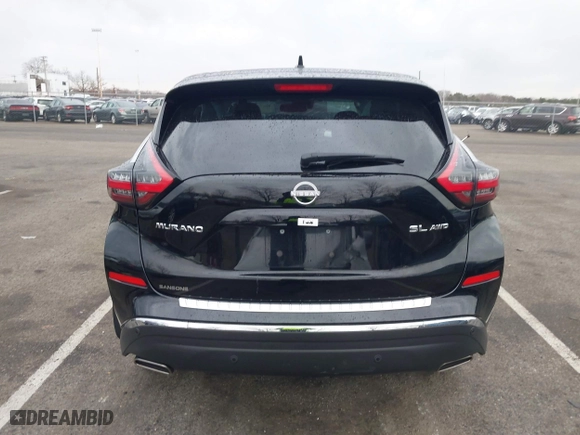 2023 Nissan Murano SL with VIN 5N1AZ2CS0PC138225, listed as a IAAI auction lot 41675550 with 25,518 mi miles. Bid and sale history available at carsss.com. Image 16.
