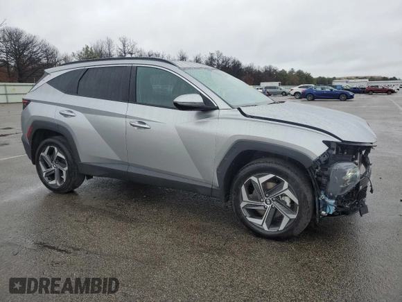 2024 Hyundai Tucson SEL with VIN 5NMJFCDE5RH335276, listed as a Copart auction lot 51651425 with 11,509 mi miles and Salvage Title. Bid and sale history available at carsss.com. Image 4.
