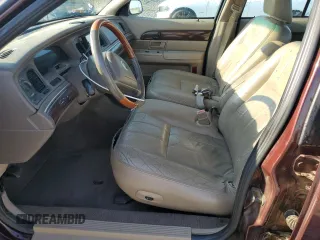 2003 Mercury Grand Marquis LS Premium with VIN 2MEFM75W03X606245, listed as a Copart auction lot 50795125 with 207,117 mi miles and Salvage Title. Bid and sale history available at DreamBid. Image 7.
