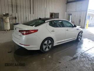 2013 Kia Optima EX with VIN KNAGM4AD0D5060443, listed as a Copart auction lot 65741625 with Not provided miles and Salvage title. Bid and sale history available at DreamBid. Image 3.