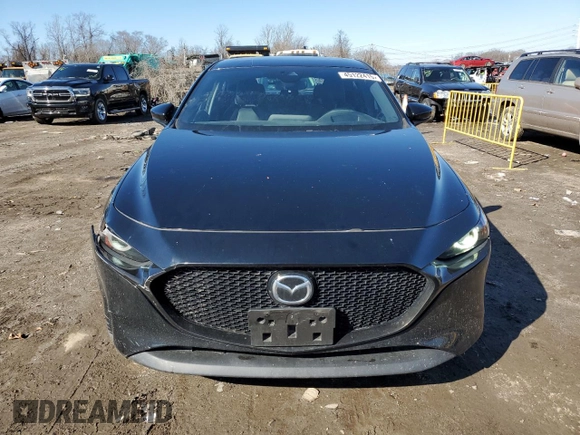 2019 Mazda Mazda3 Hatchback w/Premium Pkg with VIN JM1BPBNM1K1142494, listed as a Copart auction lot 45122415 with 42,607 mi miles and Salvage Title. Bid and sale history available at carsss.com. Image 5.