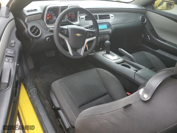 2014 Chevrolet Camaro LS with VIN 2G1FA1E36E9160969, listed as a Copart auction lot 45983755 with 123,955 mi miles and Salvage Title. Bid and sale history available at carsss.com. Image 8.