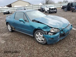 1995 Honda del Sol S with VIN JHMEG1148SS002982, listed as a Copart auction lot 51444105 with 259,020 mi miles and Salvage Title. Bid and sale history available at carsss.com. Image 4.