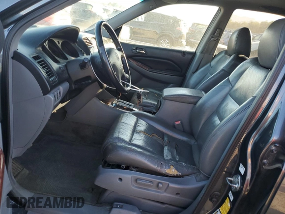 2006 Acura MDX with VIN 2HNYD18216H501173, listed as a Copart auction lot 87474494 with 203,760 mi miles and Salvage Title. Bid and sale history available at carsss.com. Image 7.