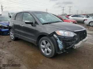 2009 Acura RDX Tech Pkg with VIN 5J8TB18579A005234, listed as a Copart auction lot 51547215 with 192,032 mi miles and Salvage Title. Bid and sale history available at carsss.com. Image 4.