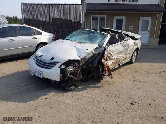 2008 Chrysler Sebring LX with VIN 1C3LC45K88N223850, listed as a Copart auction lot 64235334 with 0 mi miles and Non Repairable. Bid and sale history available at carsss.com. Image 1.