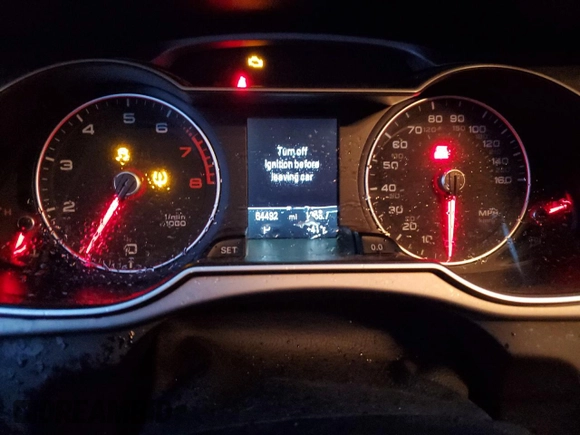 2014 Audi allroad Premium Plus with VIN WA1UFAFL9EA069336, listed as a Copart auction lot 81119984 with 64,492 mi miles and Salvage Title. Bid and sale history available at carsss.com. Image 9.