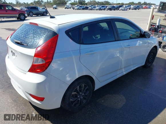 2017 Hyundai Accent SE with VIN KMHCT5AEXHU359951, listed as a IAAI auction lot 41761289 with 97,055 mi miles. Bid and sale history available at carsss.com. Image 4.