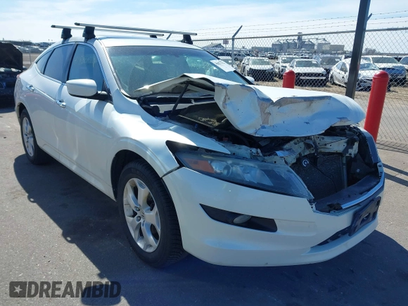 2011 Honda Accord Crosstour EX-L with VIN 5J6TF2H59BL005989, listed as a IAAI auction lot 41834202 with 215,645 mi miles. Bid and sale history available at carsss.com. Image 1.
