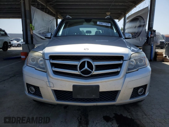 2011 Mercedes-Benz GLK with VIN WDCGG8HB5BF569256, listed as a Copart auction lot 55677425 with 236,218 mi miles and Clean Title. Bid and sale history available at carsss.com. Image 5.