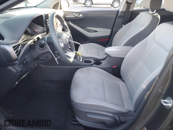2022 Hyundai Ioniq Blue with VIN KMHC65LC2NU281311, listed as a Copart auction lot 44138945 with 58,466 mi miles and Salvage title. Bid and sale history available at DreamBid. Image 7.