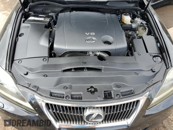 2011 Lexus IS 250 с VIN JTHCF5C27B2035193, выставлен на аукционе Copart как лот 61063405 с пробегом 123 531 миль миль и Чистый • Clean title. История ставок и продаж доступна на DreamBid. Изображение 11.