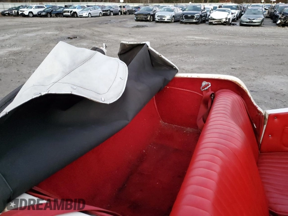 1971 Volkswagen Beetle with VIN 1112313102, listed as a Copart auction lot 82938124 with 3,677 mi miles and Salvage Title. Bid and sale history available at DreamBid. Image 10.