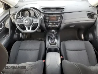2017 Nissan Rogue SV with VIN KNMAT2MV5HP573539, listed as a Copart auction lot 52445815 with 98,804 mi miles and Salvage Title. Bid and sale history available at carsss.com. Image 8.