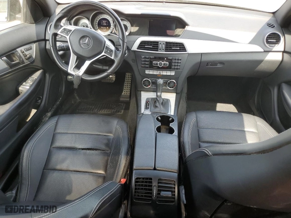 2012 Mercedes-Benz C-Class C 250 with VIN WDDGJ4HB9CF876842, listed as a Copart auction lot 51159315 with 114,548 mi miles and Salvage Title. Bid and sale history available at carsss.com. Image 8.