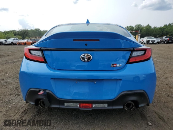 2023 Toyota GR86 Premium with VIN JF1ZNBE18P9757505, listed as a Copart auction lot 66472994 with 16,761 mi miles and Salvage Title. Bid and sale history available at carsss.com. Image 6.