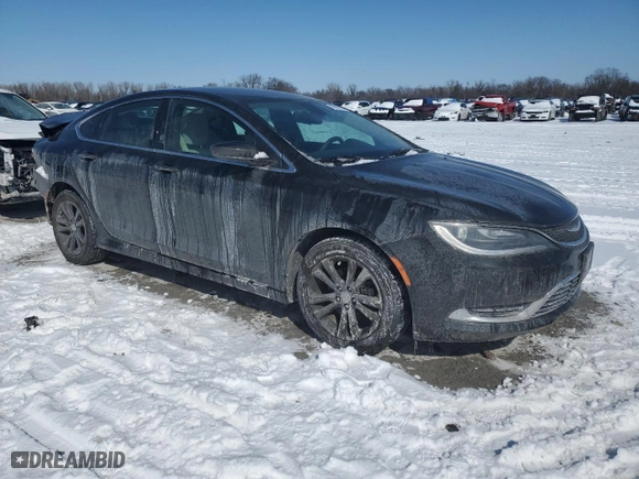2016 Chrysler 200 Limited with VIN 1C3CCCABXGN142282, listed as a Copart auction lot 45907085 with 107,661 mi miles and Salvage Title. Bid and sale history available at carsss.com. Image 4.