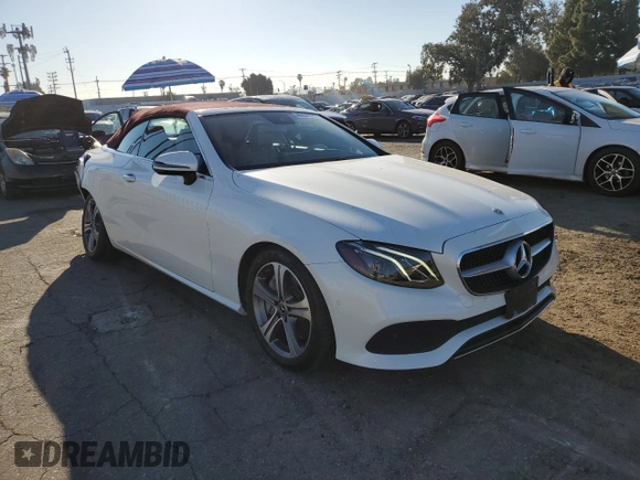 2018 Mercedes-Benz E-Class E 400 with VIN WDD1K6FB5JF052657, listed as a Copart auction lot 46837775 with 36,599 mi miles and Salvage Title. Bid and sale history available at carsss.com. Image 4.