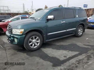 2004 Infiniti QX56 with VIN 5N3AA08A94N810964, listed as a Copart auction lot 87109104 with 0 mi miles and Salvage Title. Bid and sale history available at carsss.com. Image 1.