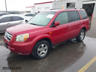 2006 Honda Pilot EX-L with VIN 2HKYF18576H516830, listed as a IAAI auction lot 41740470 with 202,179 mi miles. Bid and sale history available at carsss.com. Image 17.