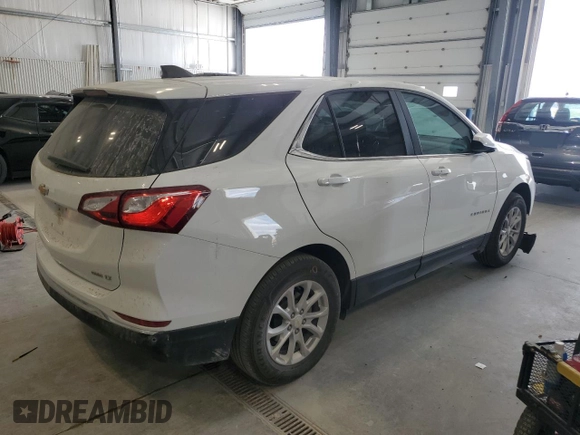 2021 Chevrolet Equinox LT with VIN 3GNAXUEV4MS165504, listed as a Copart auction lot 53049245 with 75,706 mi miles and Salvage Title. Bid and sale history available at DreamBid. Image 3.