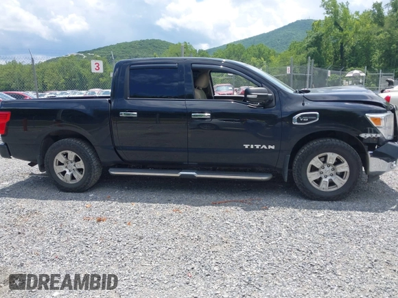 2017 Nissan Titan SV with VIN 1N6AA1E58HN542504, listed as a IAAI auction lot 42564921 with 161,555 mi miles and . Bid and sale history available at DreamBid. Image 13.
