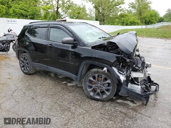 2021 Jeep Compass 80th Anniversary с VIN 3C4NJDEB3MT565775, выставлен на аукционе Copart как лот 58714665 с пробегом Не указан миль и Чистый • Clean title. История ставок и продаж доступна на DreamBid. Изображение 4.
