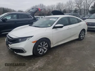2019 Honda Civic LX with VIN 2HGFC2F66KH531972, listed as a Copart auction lot 44960175 with 50,962 mi miles and Salvage Title. Bid and sale history available at DreamBid. Image 1.