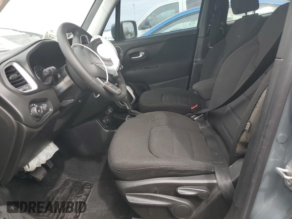 2018 Jeep Renegade Latitude z VIN ZACCJBBB2JPH28533, wystawiony jako Copart lot #52715455 z przebiegiem 76 516 mil mil oraz Czysty tytuł • Clean title. Historia ofert i sprzedaży dostępna na DreamBid. Obrazek 7.