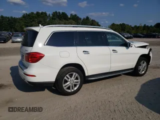 2016 Mercedes-Benz GL with VIN 4JGDF6EE9GA623379, listed as a Copart auction lot 71314214 with 142,745 mi miles and Salvage Title. Bid and sale history available at carsss.com. Image 3.
