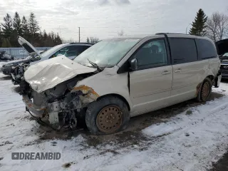 2014 Dodge Grand Caravan SE 30th Anniversary with VIN 2C4RDGBG8ER110502, listed as a Copart auction lot 45541875 with Not Provided miles and Salvage Title. Bid and sale history available at DreamBid. Image 1.