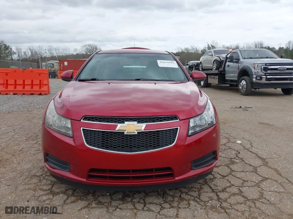 2014 Chevrolet Cruze ECO with VIN 1G1PH5SBXE7171350, listed as a IAAI auction lot 41829109 with 156,419 mi miles. Bid and sale history available at carsss.com. Image 13.