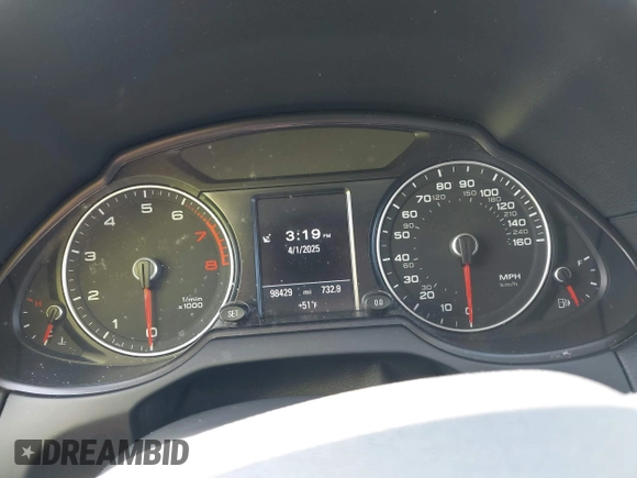 2016 Audi Q5 Premium Plus with VIN WA1L2AFPXGA096395, listed as a IAAI auction lot 41931371 with 98,429 mi miles. Bid and sale history available at carsss.com. Image 7.