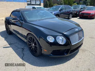 2014 Bentley Continental GT with VIN SCBGH3ZA6EC040290, listed as a Copart auction lot 56709735 with 65,125 mi miles and Clean Title. Bid and sale history available at DreamBid. Image 1.