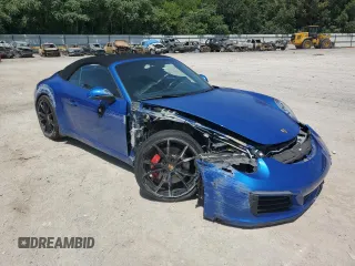 2018 Porsche 911 Carrera S with VIN WP0CB2A99JS148010, listed as a Copart auction lot 65544414 with 36,400 mi miles and Salvage Title. Bid and sale history available at carsss.com. Image 4.