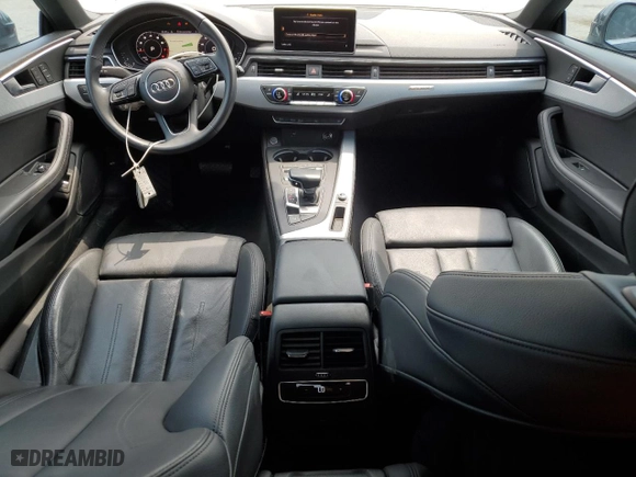 2019 Audi A5 Coupe Premium Plus with VIN WAUTNAF50KA060247, listed as a Copart auction lot 64500144 with NaN miles and Salvage Title. Bid and sale history available at carsss.com. Image 8.