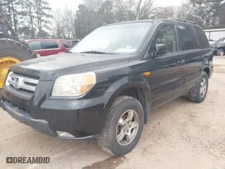 2006 Honda Pilot EX-L with RES with VIN 5FNYF28656B018946, listed as a IAAI auction lot 41539048 with 193,923 mi miles. Bid and sale history available at carsss.com. Image 2.