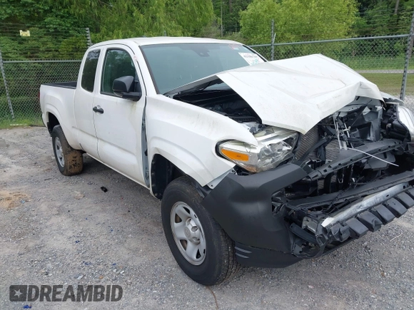 2023 Toyota Tacoma SR with VIN 3TYRX5GN2PT074548, listed as a IAAI auction lot 42186707 with Not provided miles and . Bid and sale history available at DreamBid. Image 1.