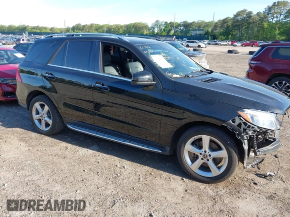 2018 Mercedes-Benz GLE 350 with VIN 4JGDA5HB2JB036484, listed as a IAAI auction lot 42280440 with 83,565 mi miles and . Bid and sale history available at DreamBid. Image 1.