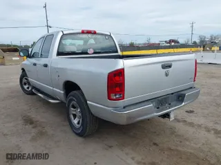 2005 Dodge Ram 1500 SLT with VIN 1D7HA18N65J530633, listed as a IAAI auction lot 41645647 with 156,179 mi miles. Bid and sale history available at carsss.com. Image 3.