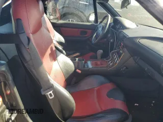 2001 BMW Z3 2.5i with VIN WBACN33431LK45600, listed as a Copart auction lot 77857924 with 127,272 mi miles and Salvage Title. Bid and sale history available at carsss.com. Image 10.