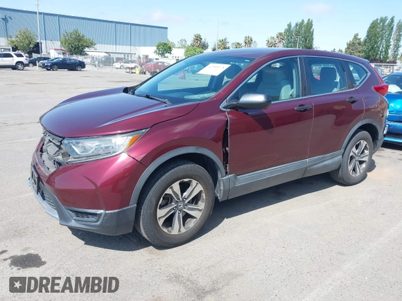 2017 Honda CR-V LX with VIN 2HKRW6H30HH215304, listed as a IAAI auction lot 42185578 with 62,958 mi miles and . Bid and sale history available at DreamBid. Image 17.