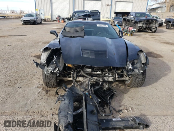 2014 Chevrolet Corvette 3LT with VIN 1G1YF2D70E5105421, listed as a Copart auction lot 45917005 with 94,130 mi miles and Salvage title. Bid and sale history available at DreamBid. Image 5.