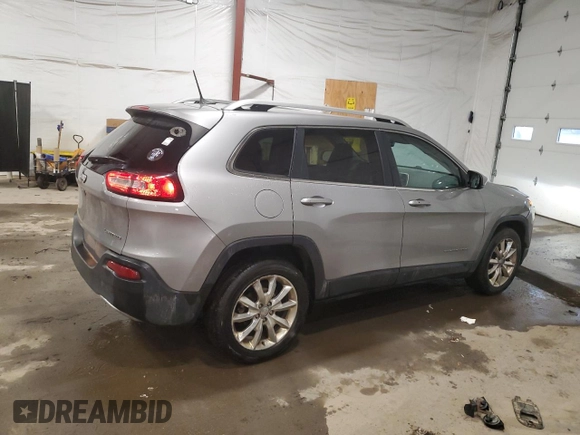 2017 Jeep Cherokee Limited с VIN 1C4PJLDB0HW540000, выставлен на аукционе Copart как лот 84268434 с пробегом 163 225 миль миль и Списание • Salvage title. История ставок и продаж доступна на DreamBid. Изображение 3.