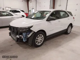 2022 Chevrolet Equinox LS with VIN 2GNAXSEV2N6128472, listed as a IAAI auction lot 41512959 with 37,834 mi miles. Bid and sale history available at carsss.com. Image 18.